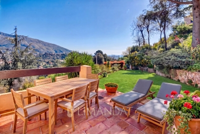 Maison à vendre jardin vue mer menton