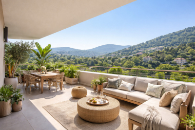 Appartement &agrave; vendre &agrave; CAGNES-SUR-MER  - 3 pi&egrave;ces - 65 m&sup2; 