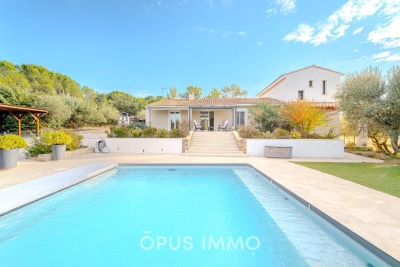 Maison &agrave; vendre &agrave; immobilier AUJARGUES  - 6 pi&egrave;ces - 187 m&sup2; 
