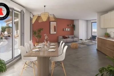 Appartement &agrave; vendre &agrave; ANTIBES  - 4 pi&egrave;ces - 105 m&sup2; 