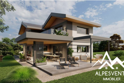 Maison &agrave; vendre &agrave; PUBLIER  - 7 pi&egrave;ces - 277 m&sup2; 