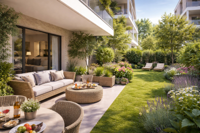 Appartement &agrave; vendre &agrave; LA-ROQUE-D'ANTHERON  - 2 pi&egrave;ces - 45 m&sup2; 