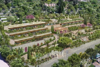 Appartement à vendre jardin vue mer menton