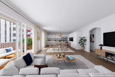 Appartement &agrave; vendre &agrave; PARIS 7EME Ecole Militaire - 5 pi&egrave;ces - 147 m&sup2; 