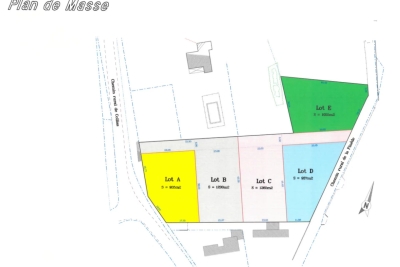 terrain &agrave; vendre &agrave; ST-SIFFRET   - 1200 m&sup2; 