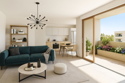Appartement &agrave; vendre &agrave; ST-LAURENT-DU-VAR  - 4 pi&egrave;ces - 90 m&sup2; 