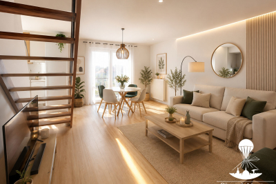 Appartement &agrave; vendre &agrave; NANTES  - 3 pi&egrave;ces - 62 m&sup2; 