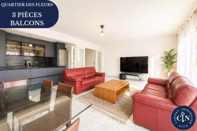 Appartement &agrave; vendre &agrave; NICE Plateaux Fleuris - 3 pi&egrave;ces - 95 m&sup2; 