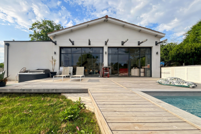 Maison &agrave; vendre piscine terrain bordeaux 