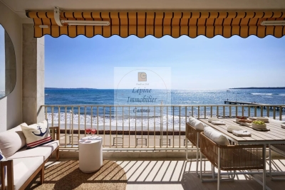 Appartement &agrave; vendre vue mer a renover cannes 