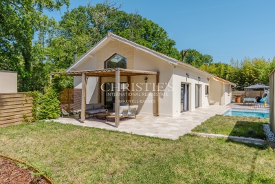 Maison &agrave; vendre piscine terrain pessac 