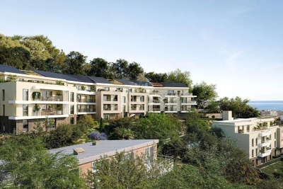 Appartement &agrave; vendre jardin vue mer menton 