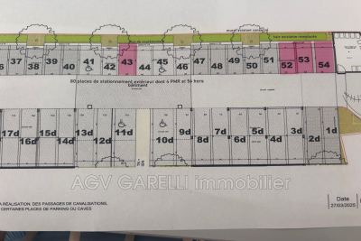 Parking/Garage &agrave; vendre &agrave; immobilier SERPAIZE    
