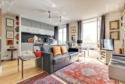 Appartement &agrave; vendre &agrave; PARIS 4EME Saint-Gervais - 2 pi&egrave;ces - 40 m&sup2; 