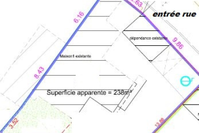terrain &agrave; vendre &agrave; LA BAULE ESCOUBLAC Malakoff  - 238 m&sup2; 