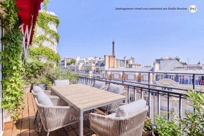 Appartement &agrave; vendre &agrave; PARIS 16EME  - 3 pi&egrave;ces - 94 m&sup2; 
