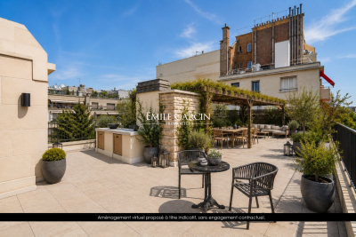 Appartement &agrave; vendre &agrave; NEUILLY SUR SEINE  - 3 pi&egrave;ces - 121 m&sup2; 