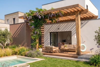 Maison &agrave; vendre piscine jardin bordeaux 