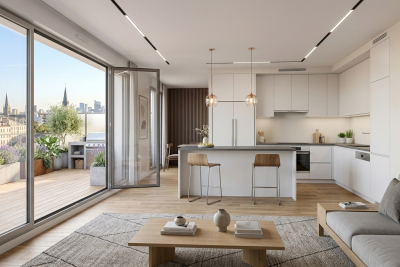 Appartement &agrave; vendre &agrave; ASNIERES SUR SEINE Pince_Vins - 4 pi&egrave;ces - 93 m&sup2; 