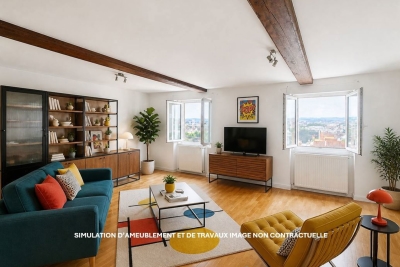 Appartement &agrave; vendre &agrave; LYON 1ER  - 3 pi&egrave;ces - 70 m&sup2; 