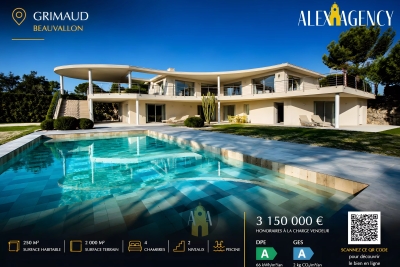 Maison &agrave; vendre &agrave; GRIMAUD  - 6 pi&egrave;ces - 250 m&sup2; 