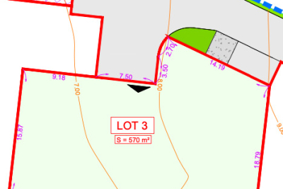 terrain &agrave; vendre &agrave; BIDART   - 570 m&sup2; 
