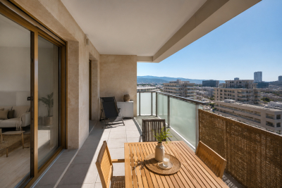 Appartement &agrave; vendre &agrave; MARSEILLE 15EME  - 2 pi&egrave;ces - 45 m&sup2; 