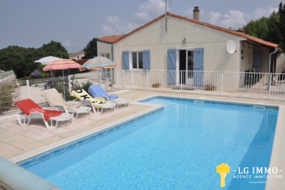 Maison &agrave; vendre &agrave; CHENAC ST SEURIN D UZET Arces - 5 pi&egrave;ces - 93 m&sup2; 
