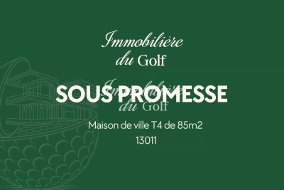 Maison &agrave; vendre &agrave; MARSEILLE 11EME  - 4 pi&egrave;ces - 85 m&sup2; 