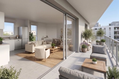 Appartement &agrave; vendre &agrave; CARRIERES SUR SEINE  - 5 pi&egrave;ces - 90 m&sup2; 