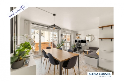 Appartement &agrave; vendre &agrave; Paris 14Eme  - 3 pi&egrave;ces 62 m&sup2; 