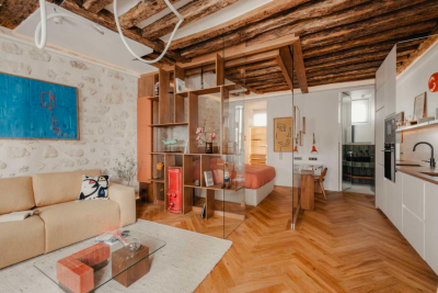 Appartement &agrave; vendre &agrave; PARIS 5EME Belleville 8 - 2 pi&egrave;ces - 46 m&sup2; 