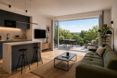 Appartement &agrave; vendre &agrave; LE BARP  - 2 pi&egrave;ces - 43 m&sup2; 