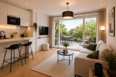 Appartement &agrave; vendre &agrave; LE BARP  - 2 pi&egrave;ces - 50 m&sup2; 