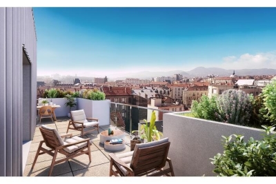 Appartement &agrave; vendre &agrave; VILLEURBANNE  - 3 pi&egrave;ces - 65 m&sup2; 