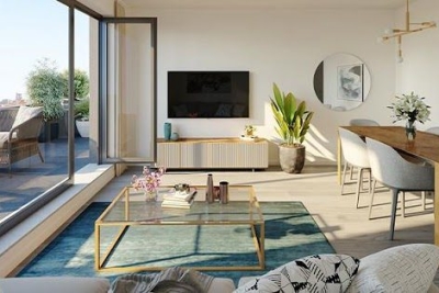 Appartement à vendre cour