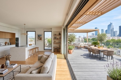 Appartement &agrave; vendre &agrave; COURBEVOIE  - 4 pi&egrave;ces - 120 m&sup2; 