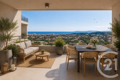 Appartement &agrave; vendre &agrave; BORMES-LES-MIMOSAS  - 3 pi&egrave;ces - 76 m&sup2; 