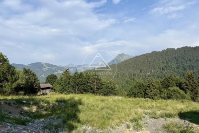 terrain &agrave; vendre &agrave; LES GETS Bernex  - 1180 m&sup2; 