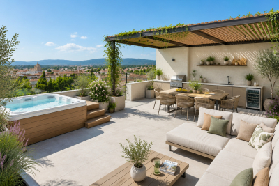 Appartement &agrave; vendre &agrave; AIX-EN-PROVENCE Centre - 6 pi&egrave;ces - 155 m&sup2; 