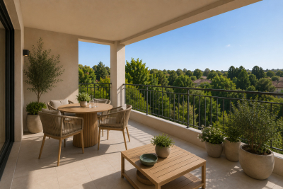 Appartement &agrave; vendre &agrave; EGUILLES  - 4 pi&egrave;ces - 82 m&sup2; 