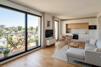 Appartement &agrave; vendre &agrave; VERNEUIL SUR SEINE  - 4 pi&egrave;ces - 81 m&sup2; 