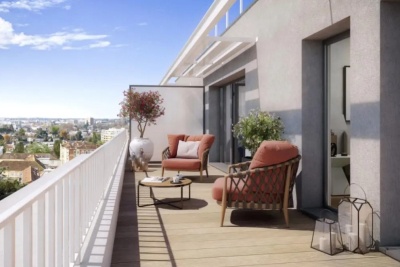 Appartement &agrave; vendre &agrave; LYON 7EME Domer - 3 pi&egrave;ces - 66 m&sup2; 