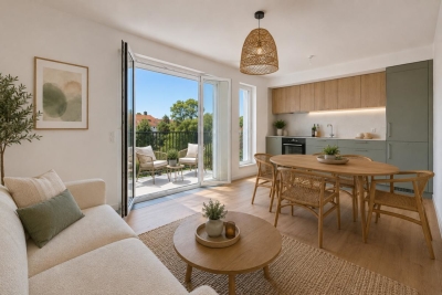 Appartement &agrave; vendre &agrave; LA TESTE-DE-BUCH  - 2 pi&egrave;ces - 47 m&sup2; 