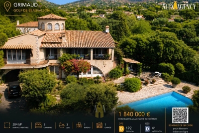 Maison &agrave; vendre &agrave; GRIMAUD Basse Suane-Les Virgiles - 5 pi&egrave;ces - 209 m&sup2; 