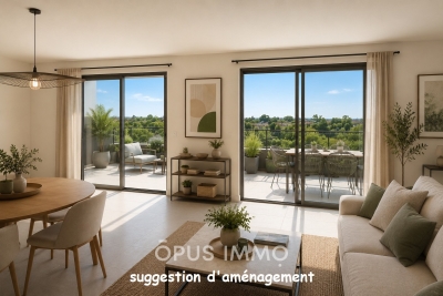 Appartement &agrave; vendre &agrave; CASTELNAU-LE-LEZ  - 3 pi&egrave;ces - 64 m&sup2; 