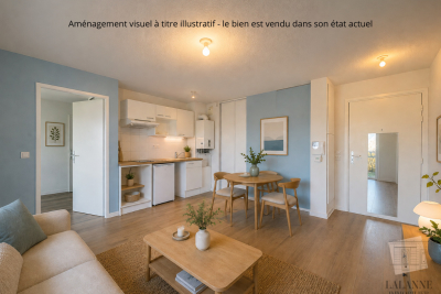 Appartement &agrave; vendre &agrave; CENON  - 2 pi&egrave;ces - 40 m&sup2; 