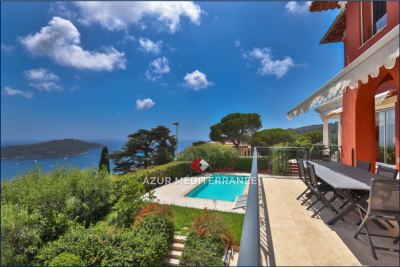 Maison &agrave; vendre &agrave; VILLEFRANCHE-SUR-MER Trachel - 10 pi&egrave;ces - 426 m&sup2; 
