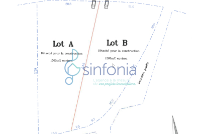 terrain &agrave; vendre &agrave; CAVILLARGUES   - 1500 m&sup2; 