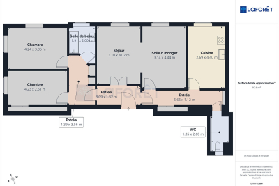 Commerce &agrave; vendre &agrave; NICE  - 3 pi&egrave;ces - 87 m&sup2; 